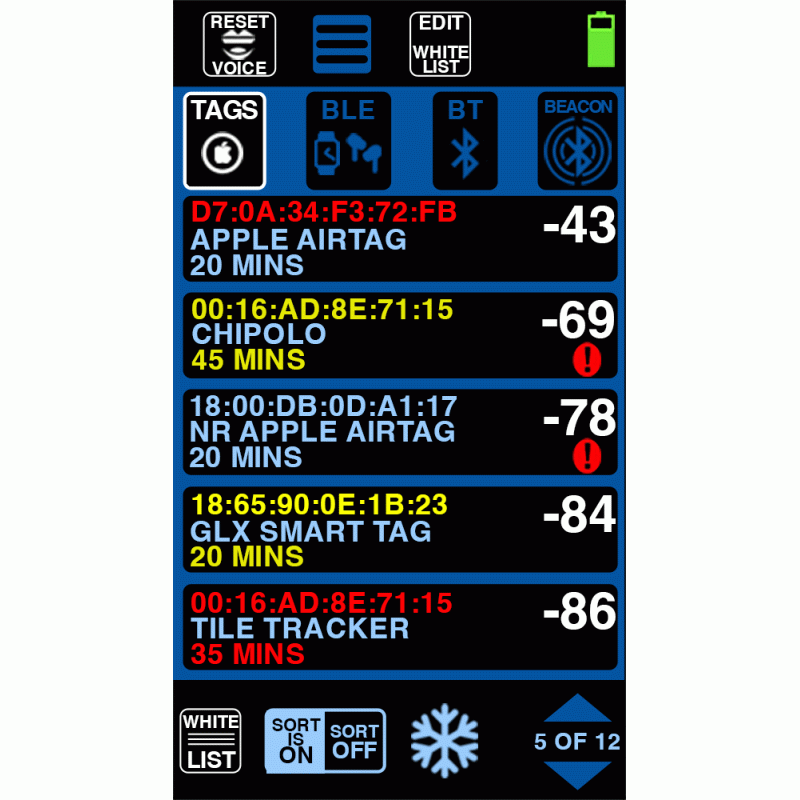 BlueSleuth-Pro Локатор Bluetooth та BLE пристроїв