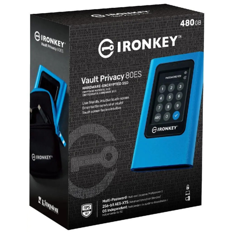 Накопичувач Kingston Ironkey Vault Privacy 80 SSD 960ГБ