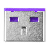 Заглушки SmartKeeper Essential для USB портів USB-A (purpl)