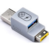 SmartKeeper Essential Lock блокування під'єднаних USB кабелі USB-Smart Data Block (yellow)
