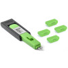 Заглушки SmartKeeper Essential для відеопортів HDMI (green)