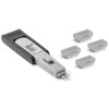 Заглушки SmartKeeper Essential для відеопортів HDMI (grey)