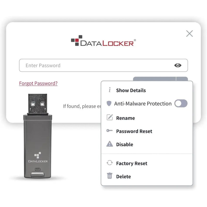 Накопичувач Datalocker DL GO 16ГБ