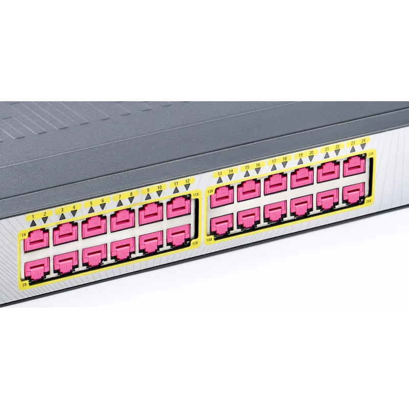 Заглушки SmartKeeper Essential для портів RJ-45 (pink)