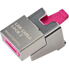 SmartKeeper Essential Lock блокування під'єднаних RJ45 кабелів RJ-45 LAN Cable Lock (pink)