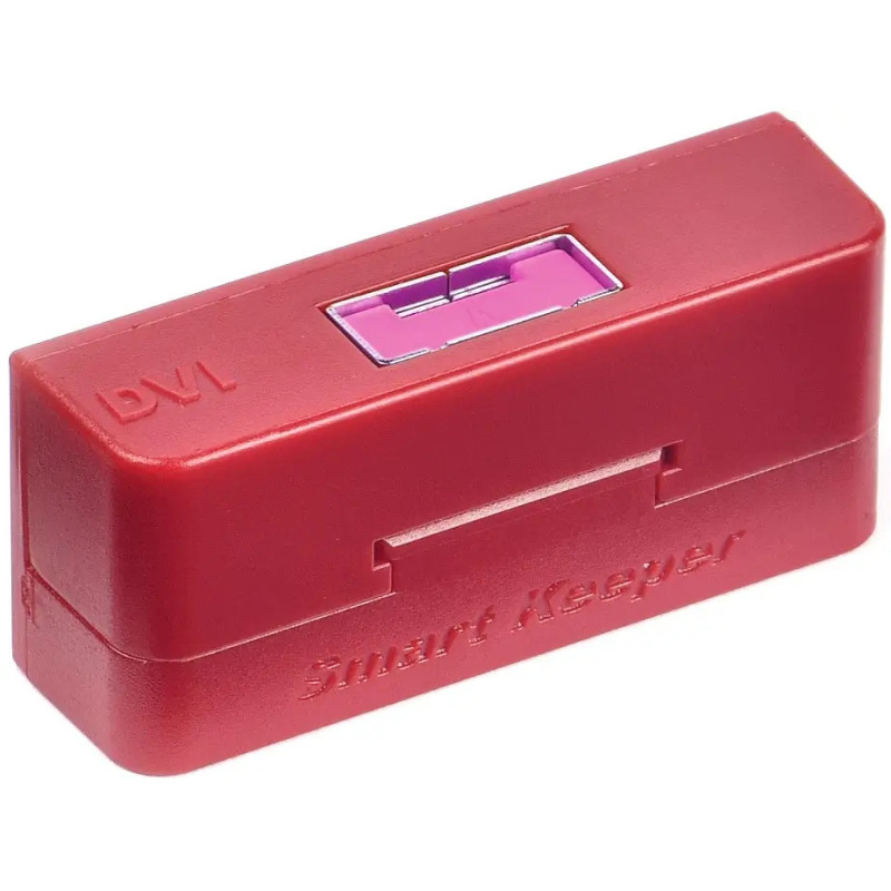 Заглушки SmartKeeper Essential для відеопортів DVI (pink)
