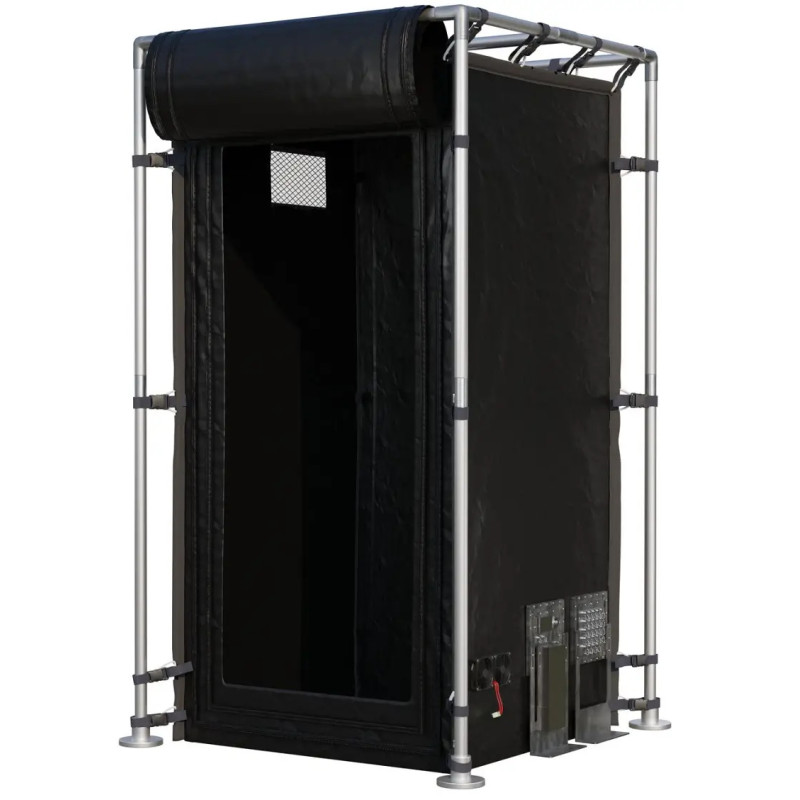 Екрануючі намети Faraday Defense LX Black із захисним зовнішнім шаром (180х180х195см)