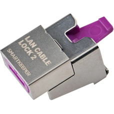SmartKeeper Essential Lock блокування під'єднаних RJ45 кабелів RJ-45 LAN Cable Lock (purpl)