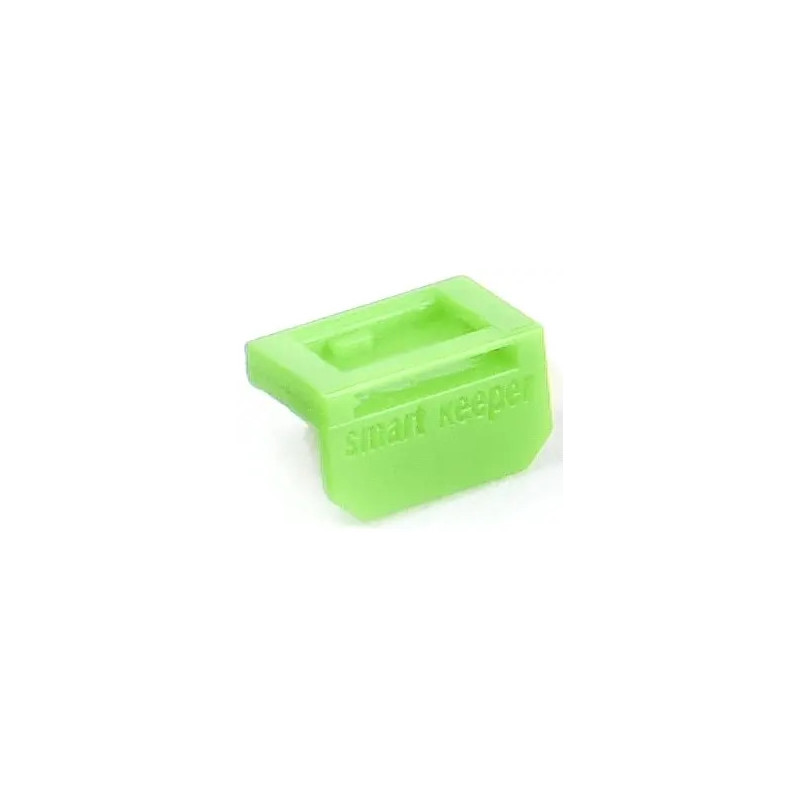 Заглушки SmartKeeper Essential для відеопортів mini DP (green)