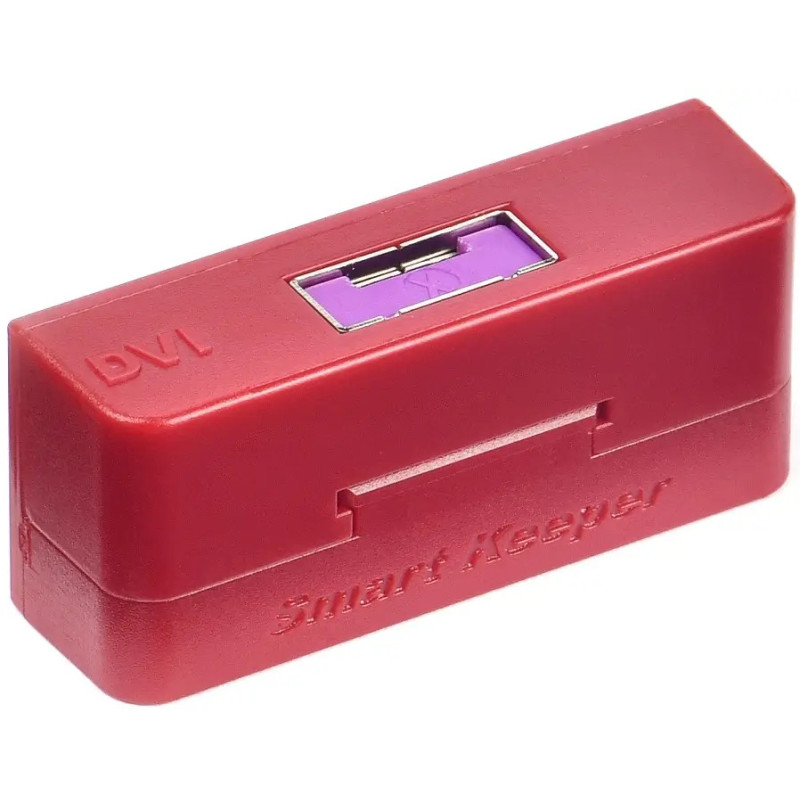 Заглушки SmartKeeper Essential для відеопортів DVI (purpl)
