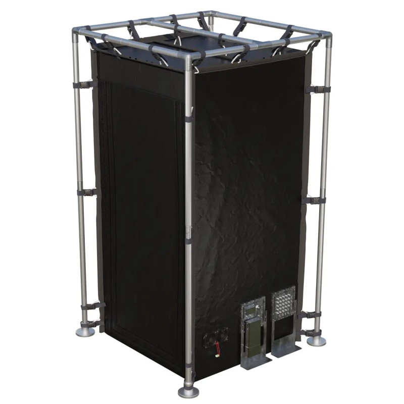Екрануючі намети Faraday Defense LX Black із захисним зовнішнім шаром (210х210х195см)