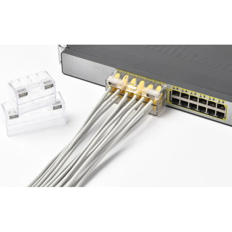 SmartKeeper Essential Lock блокування під'єднаних RJ45 кабелів Network Module Lock 12P (purpl)