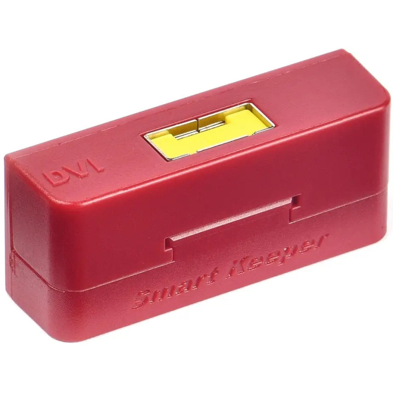 Заглушки SmartKeeper Essential для відеопортів DVI (yellow)