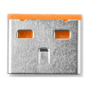 Заглушки SmartKeeper Essential для USB портів USB-A (orange)