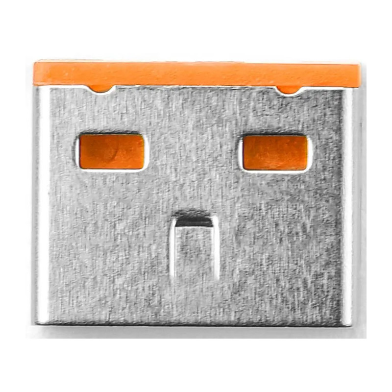 Заглушки SmartKeeper Essential для USB портів USB-A (orange)