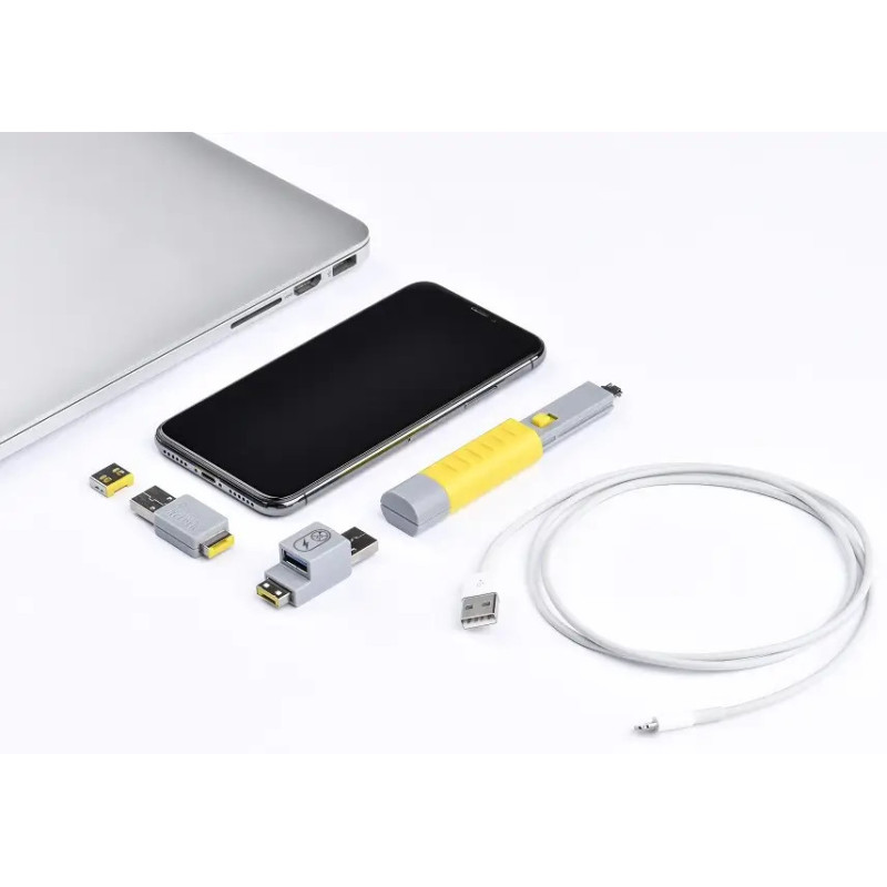 SmartKeeper Essential Lock блокування під'єднаних USB кабелі USB-Smart Data Block (pink)