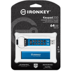 Накопичувач Kingston Ironkey Keypad 200 USB Type A 16ГБ