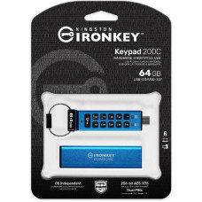 Накопичувач Kingston Ironkey Keypad 200 USB Type С 32ГБ