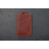 Шкіряний картхолдер з RFID захистом LOCKER's LH3-Orange