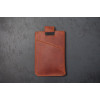 Шкіряний картхолдер з RFID захистом LOCKER's LH3-Orange