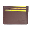 Шкіряний картхолдер з RFID захистом на 7 відділень LOCKER's LH2-Bordo