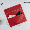 Чохол фарадея для телефону з шкіри флотар для смартфону до 7" LOCKER's LP7F-Red 